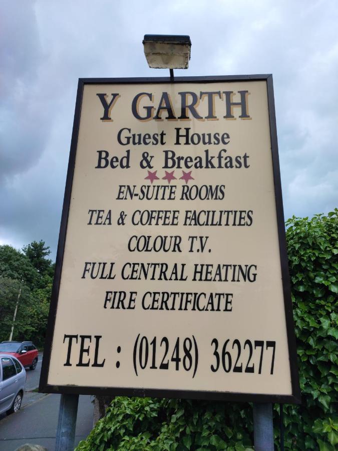Y Garth Guesthouse 뱅거 외부 사진